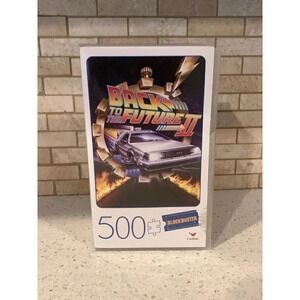 Back to the Future II 2 500 Piece Puzzle in VHS Blockbuster Box Bt